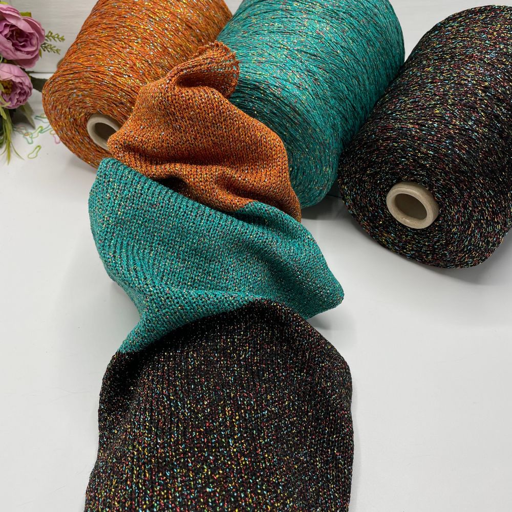 Пряжа люрекс для вязания