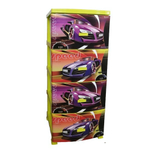 Комод ДЕКОР(моно рис) 4-х Спорткар лимонный РП-451