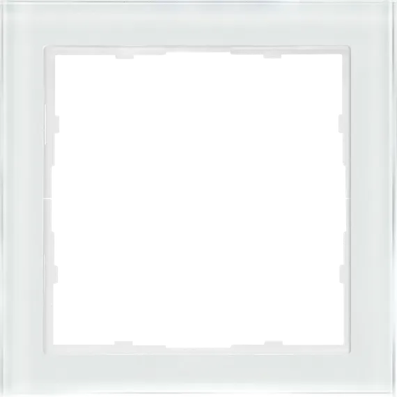 Donel R98 Glass рамка 1-я Белое стекло, серия DA