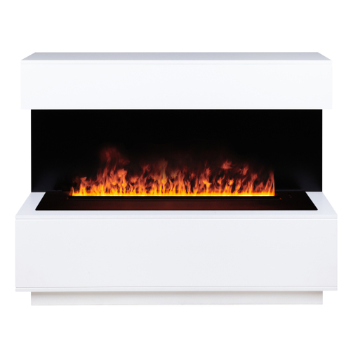 Каминокомплект Real Flame Modern CST1000 WT-P511 с очагом 3D Cassette 1000 Black Panel
