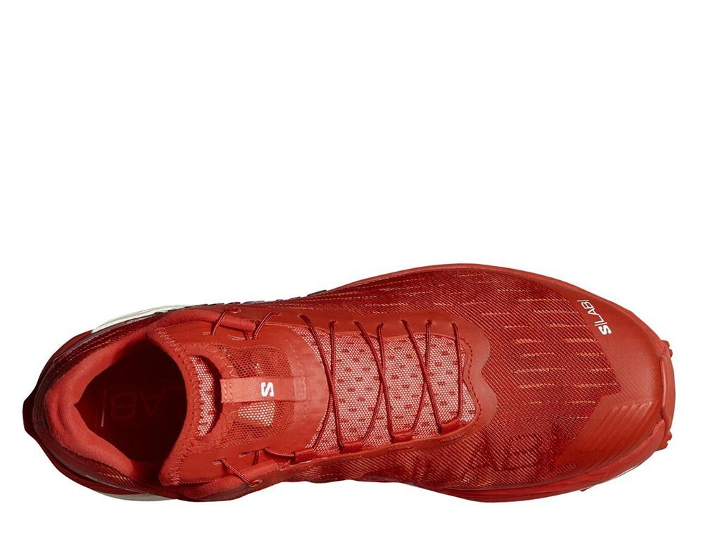 Мужские беговые кроссовки Salomon S/LAB Pulsar 4 M Красно-Белые