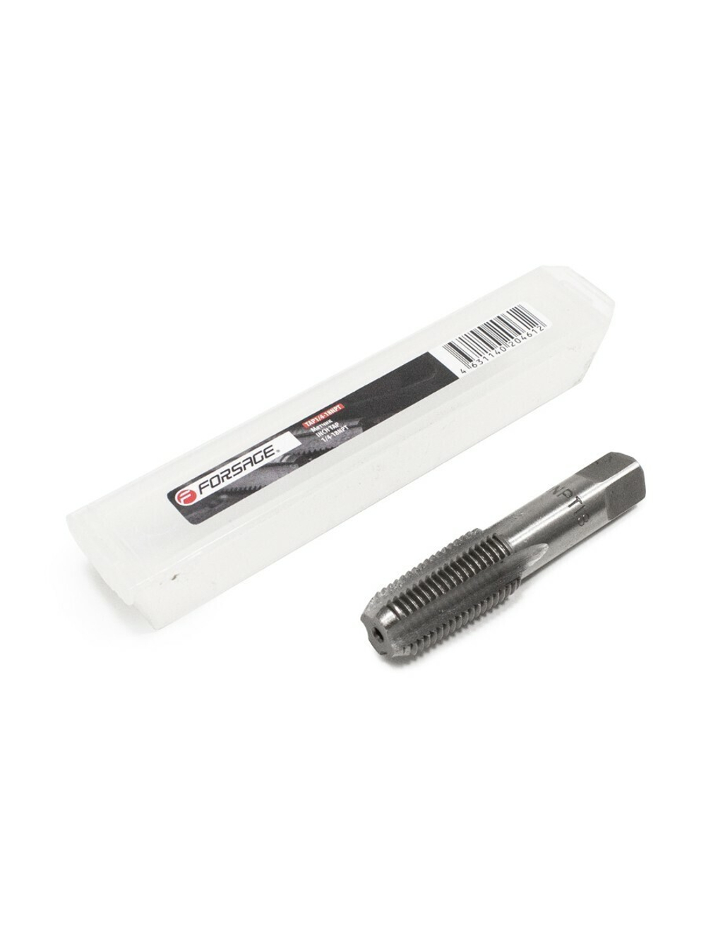 Метчик 1/4-18NPT (дюйм),в пластиковом футляре Forsage F-TAP1/4-18NPT
