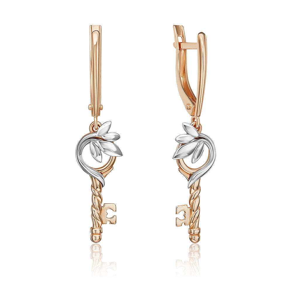 Серьги из золота 585 пробы