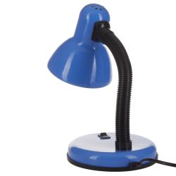 TLI-204 Светильник настольный. Цоколь E27. Цвет голубой.