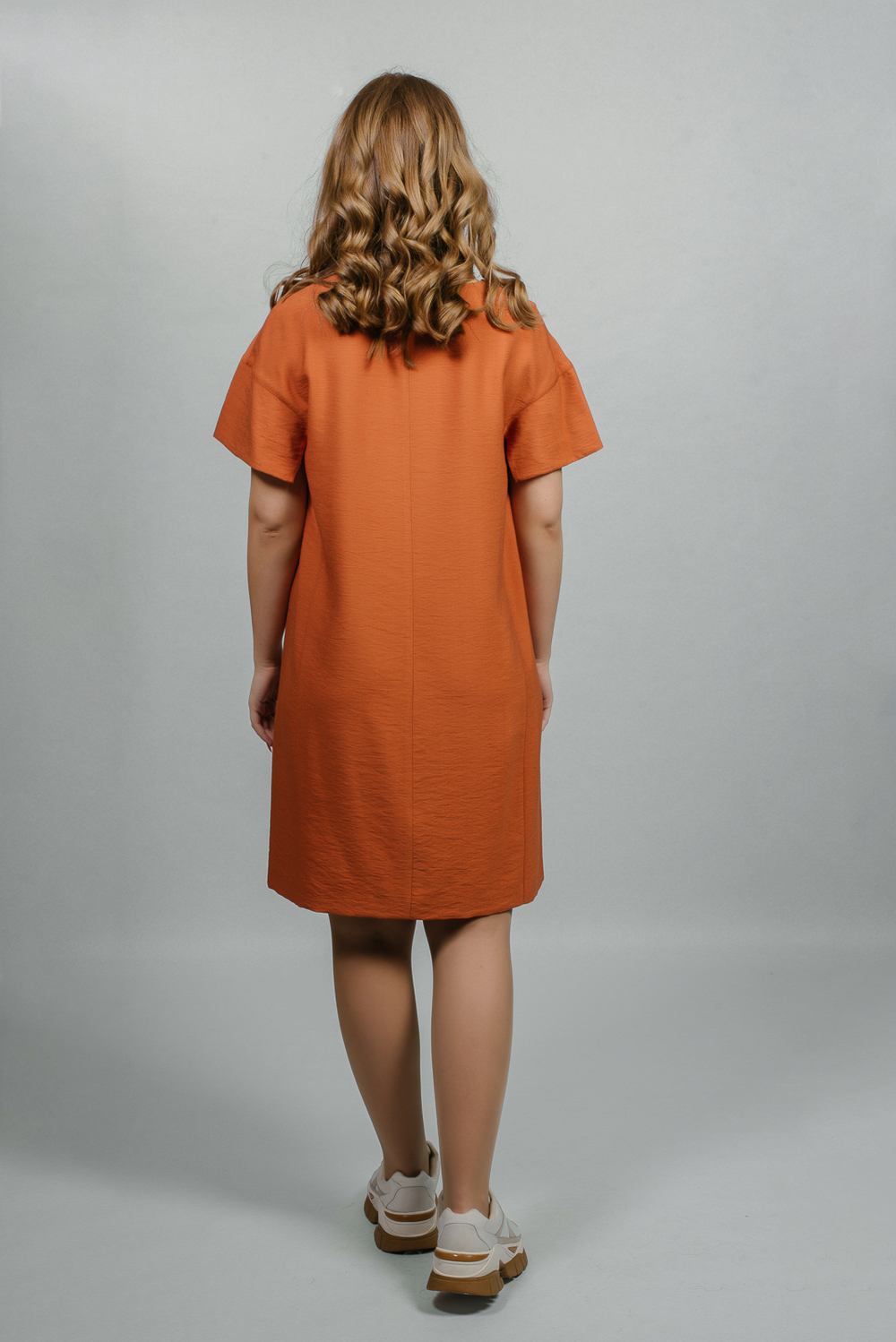 Платье женское 2300оп, паприка #97П052300оп