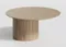 Столик Type D 80 см со смещенным основанием D 39 см (натуральный дуб)