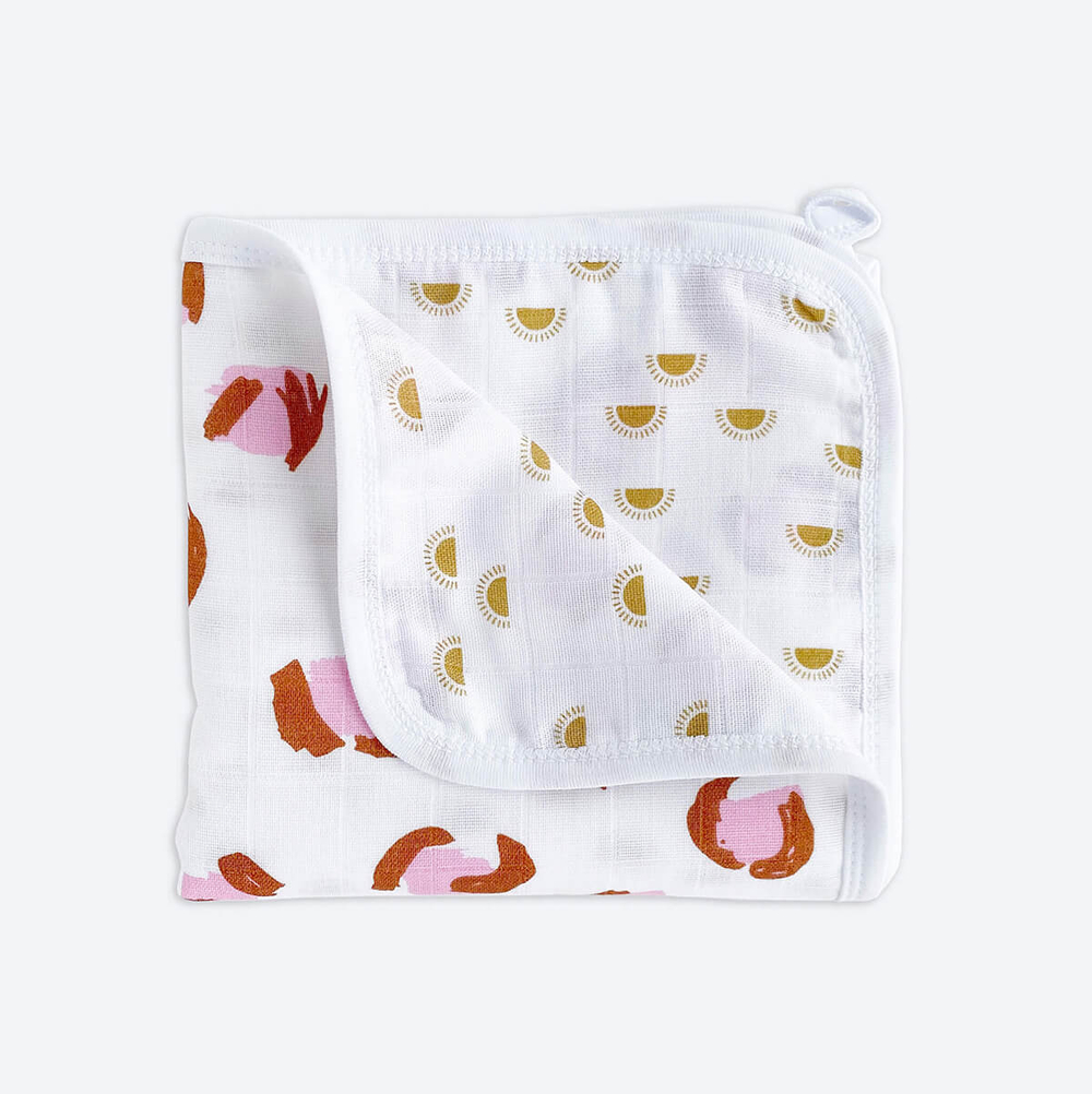 Муслиновое лёгкое одеяло Mjölk Леопард