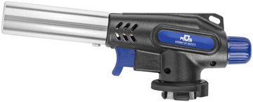 Горелка газовая на цанговый баллон, пласт.корпус, с пьезоподжигом, вращение 360°, сопло 22 мм