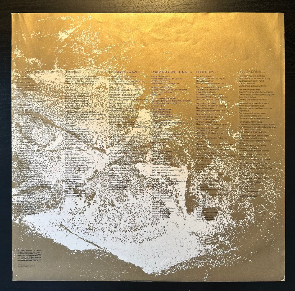 Cliff Richard - Stronger (Европа 1989г.)