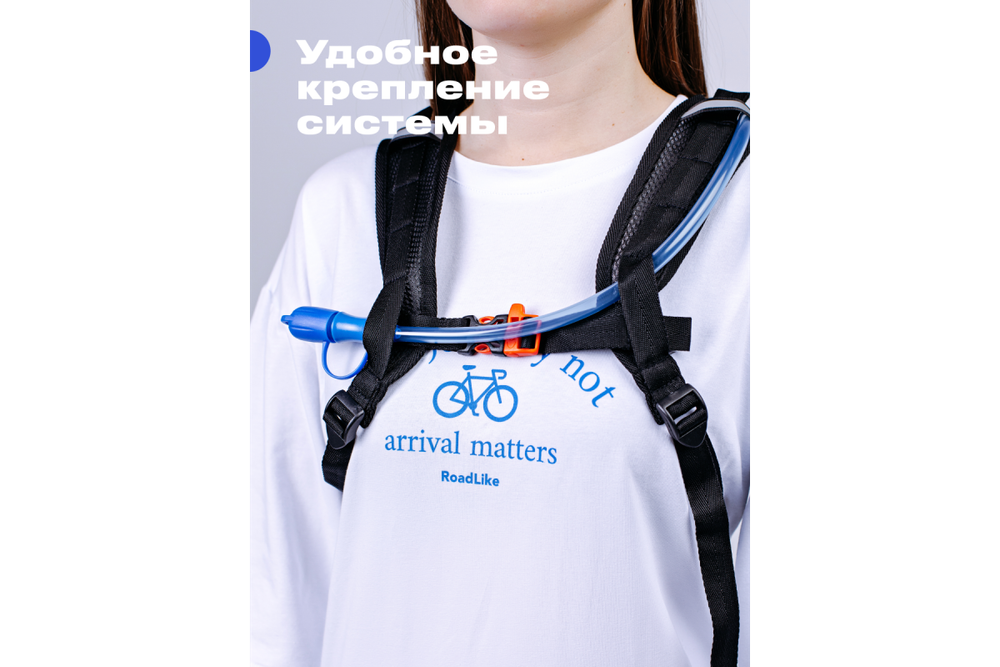 Рюкзак с гидросистемой RoadLike Hydro Sport, зеленый