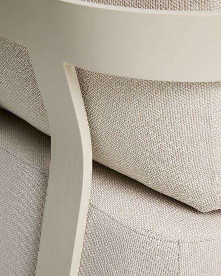 Уличное кресло Tamaris из алюминия цвета экрю