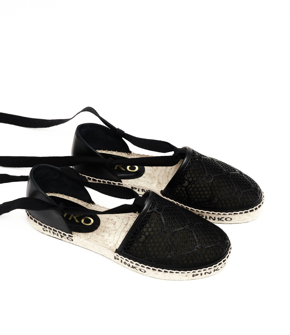 Кожаные эспадрильи angelica Pinko - черный(1H2119 Y86A)