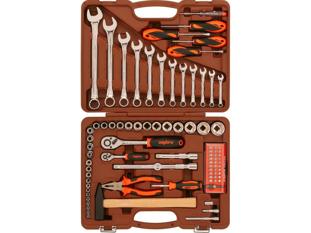 OMT88S Набор инструмента универсальный 1/4", 1/2"DR, 88 предметов