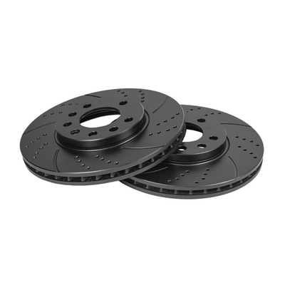 Диск тормозной GANZ передний перфорированный PRO-Line с покрытием (комплект - 2 шт) OPEL Astra H / G Zafira Арт.: GIJ10016S