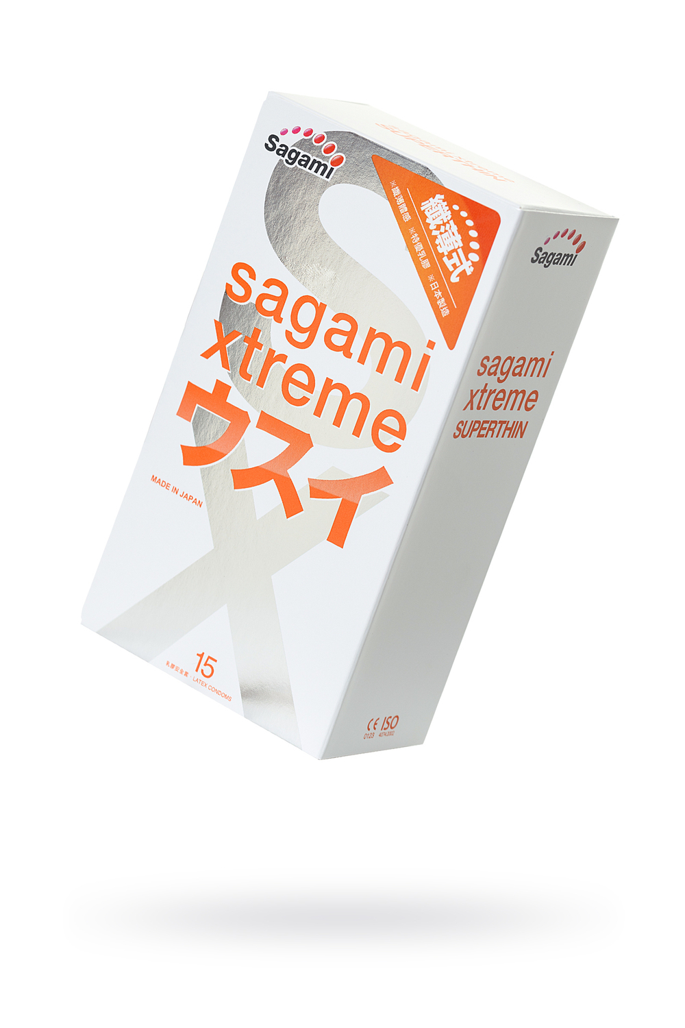 Презервативы Sagami Xtreme 0.04mm ультратонкие 15шт