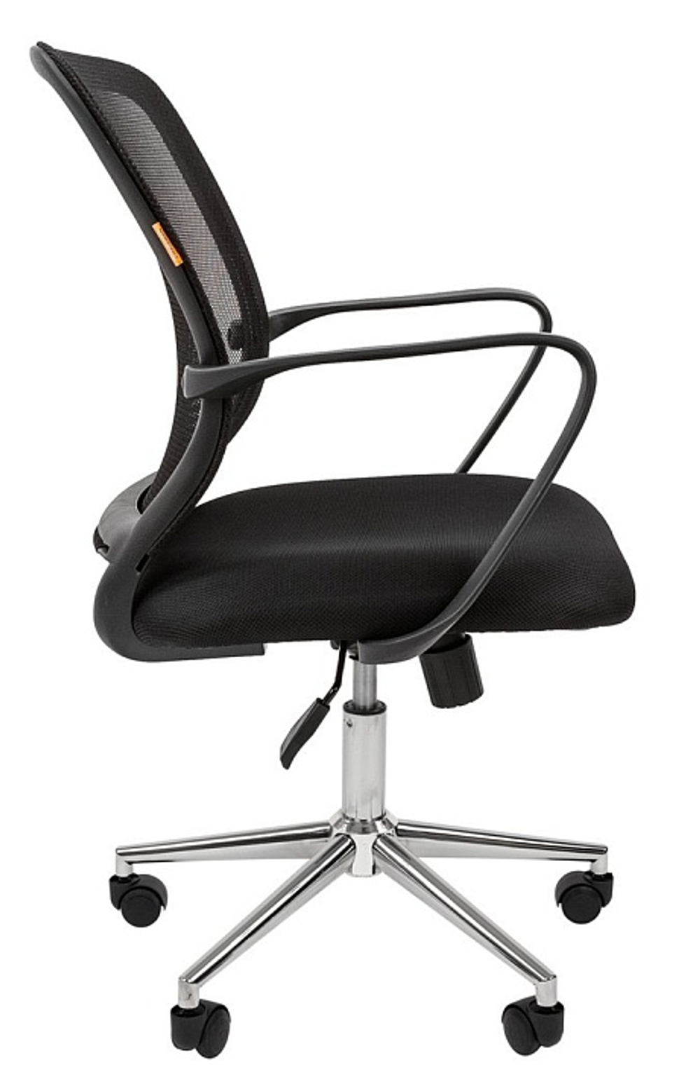 Офисное кресло CHAIRMAN 698 хром, ткань TW/сетчатый акрил