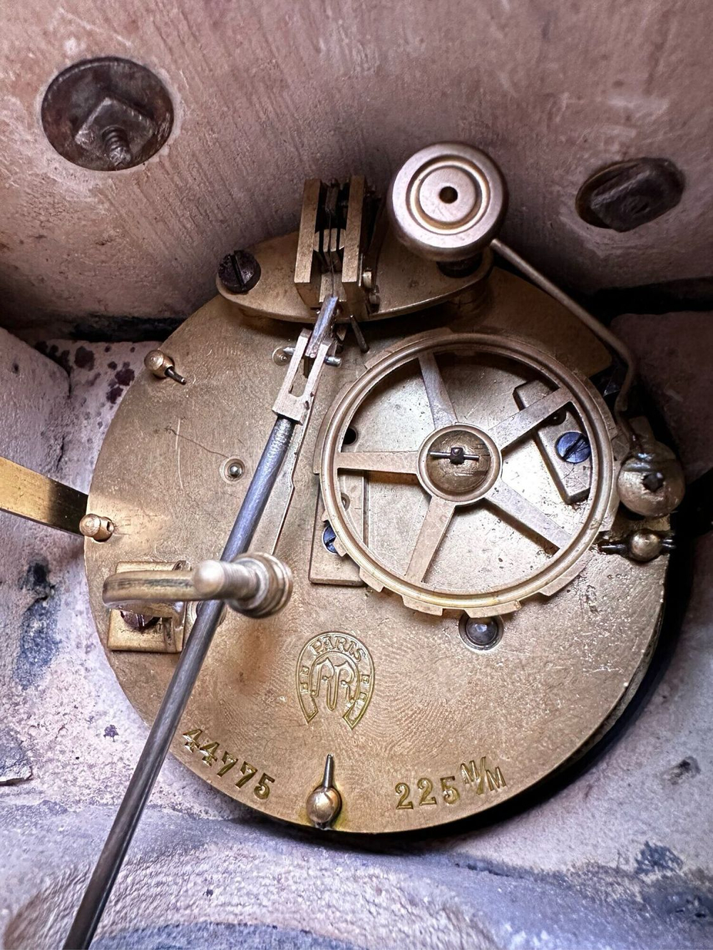 Часовой гарнитур в стиле Арт Деко