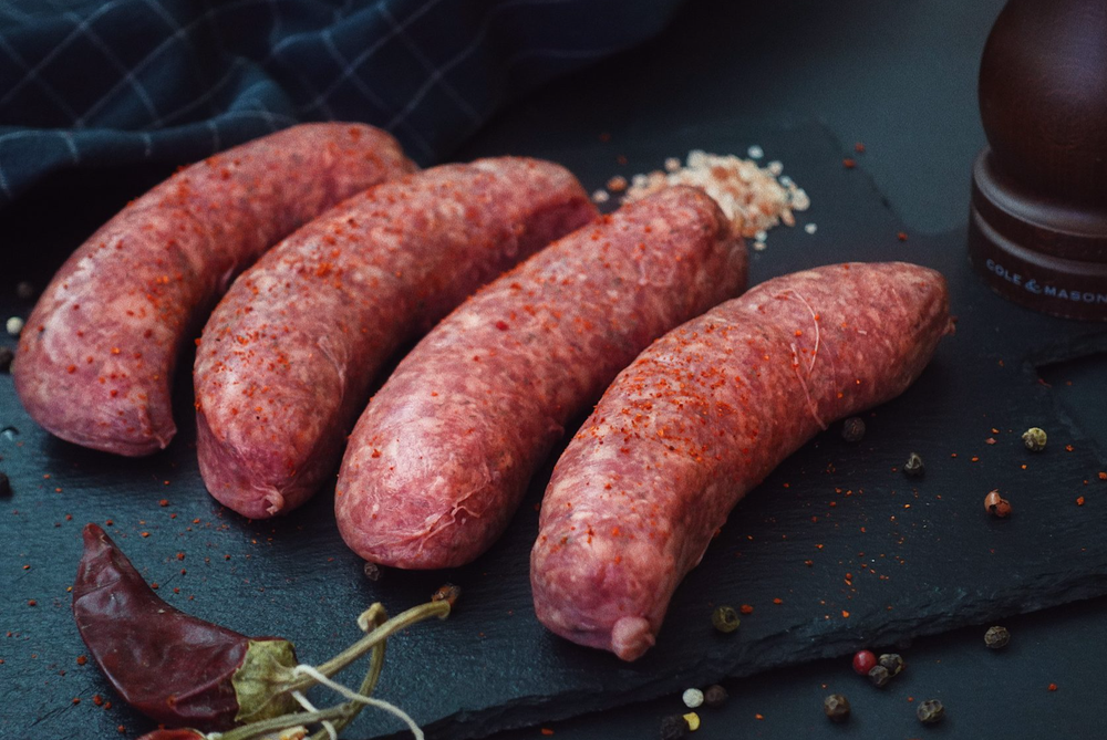Купаты из мраморной говядины. 400 грамм.