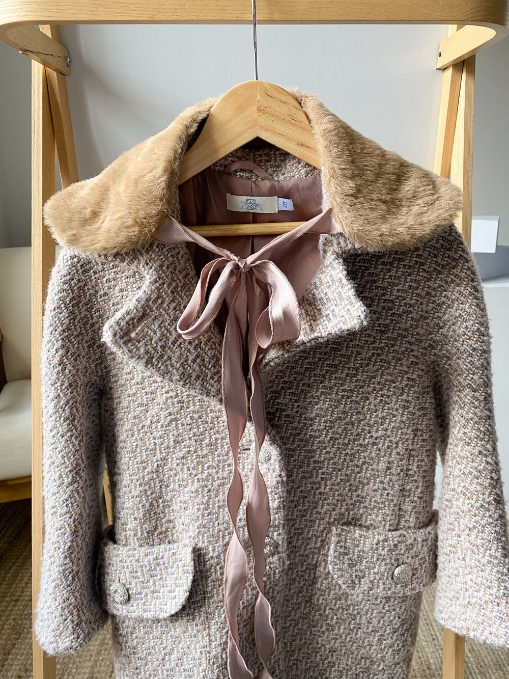 Шерстяное пальто Zhanna&Anna, 122