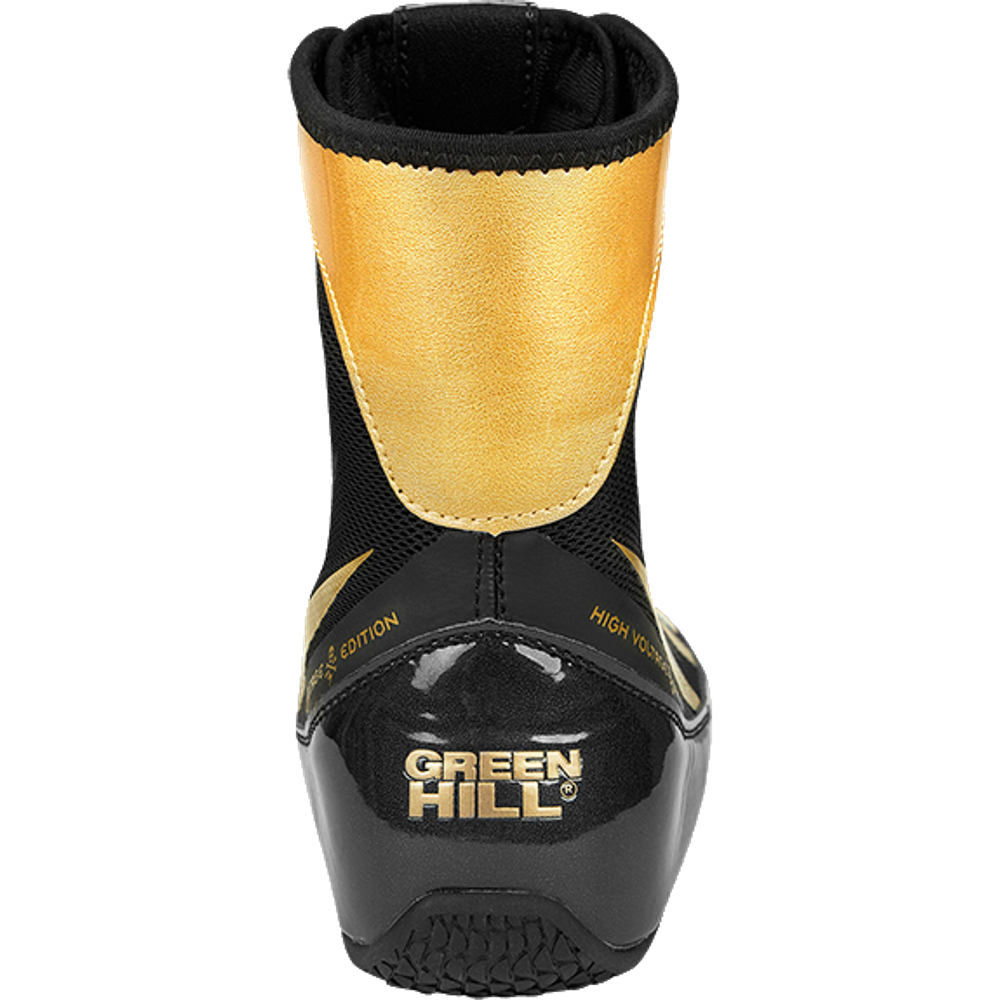 Боксерки Green Hill Storm Black/Gold