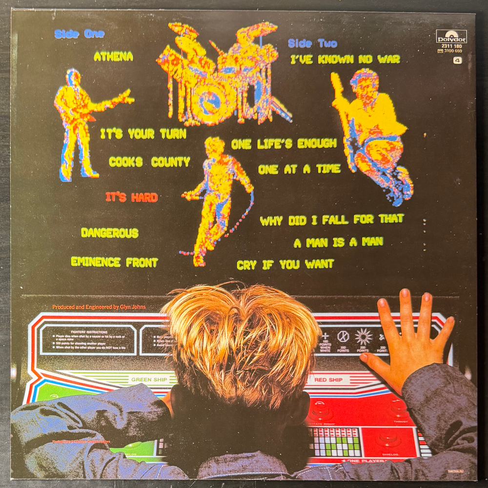 The Who ‎– It's Hard (Скандинавия 1982г.)