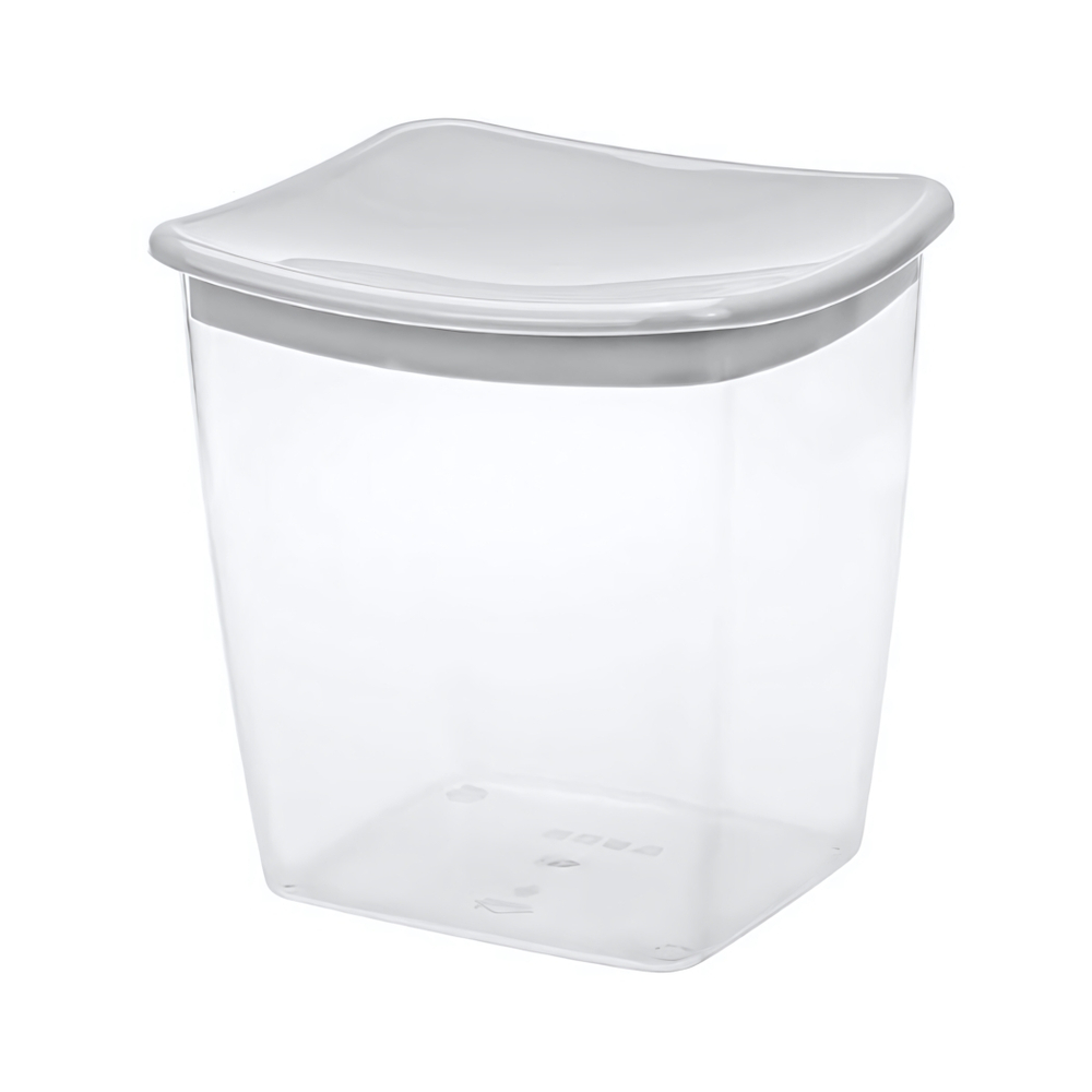 Емкость для сыпучих продуктов квадратная 1,0л М1223