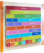 Математика-счет-цифры 32 детали, монтессори