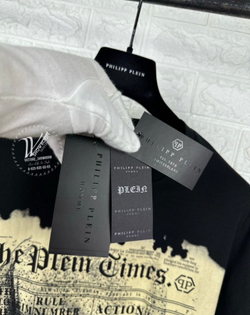 Футболка Philipp Plein Times Skull премиум