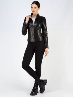 Кожаная куртка демисезонная