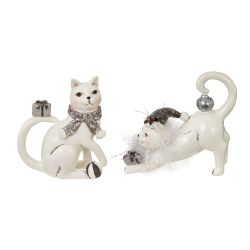GAEM Фигурка декоративная "Кошка", L12 W5 H13 см, 2в.
