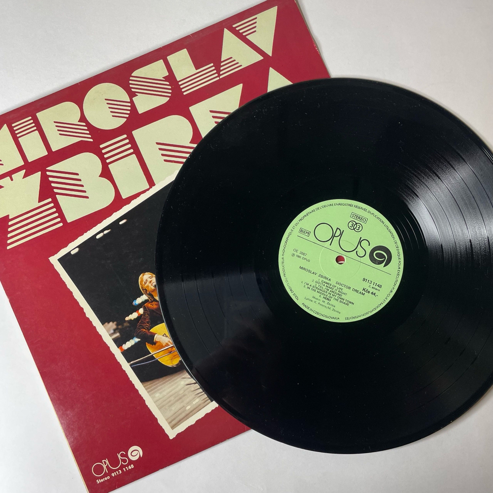 Винтажная виниловая пластинка LP Мирослав Жбирка Miroslav Zbirka, Doctor Dream (Чехословакия 1981)