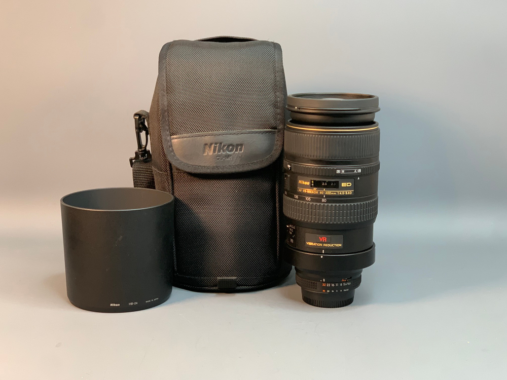 Nikon 80-400mm 4.5-5.6D ED VR AF