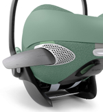 Коляска Cybex Balios S Lux SLV complete Cloud T Leaf Green Plus Base T 4 в 1 Stone Grey с дождевиками