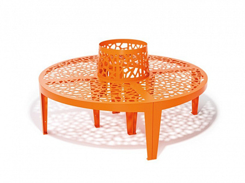 Скамейка Коралла с приствольным ограждением