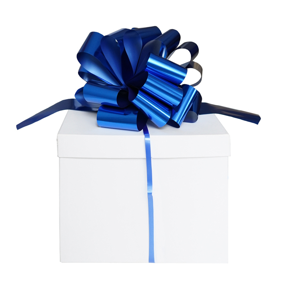 Бант-шар "Гигант" Синий 25 см