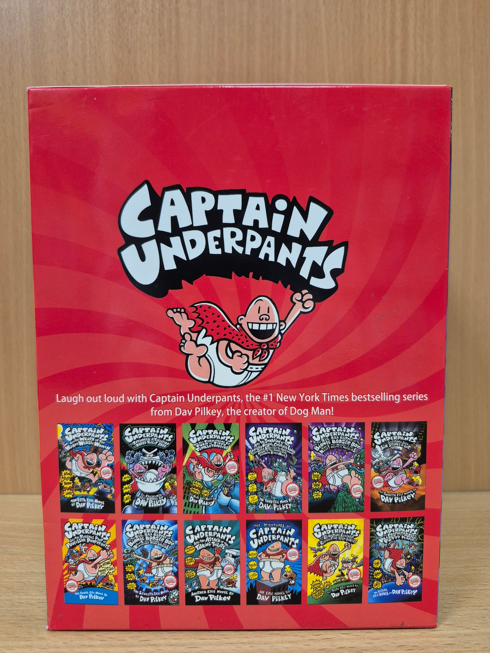 Captain Underpants Series 12 Books Collection Box Set.