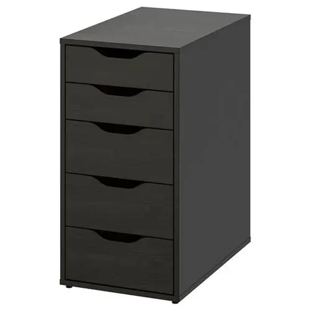 Письменный стол с ящиками - IKEA LAGKAPTEN/ALEX, 200x60 см, белый/темно-серый, АЛЕКС/ЛАГКАПТЕН ИКЕА