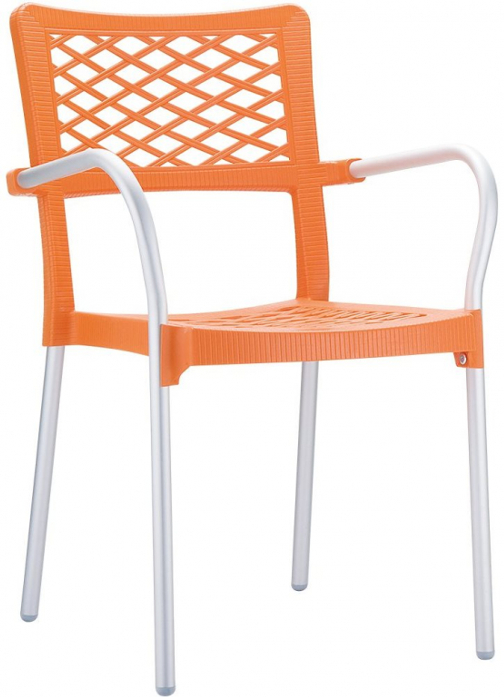 Кресло пластиковое Siesta Contract Bella, оранжевый