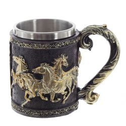 GAEM Кружка "Тройка лошадей", 430 мл, L15 W10 H12 см