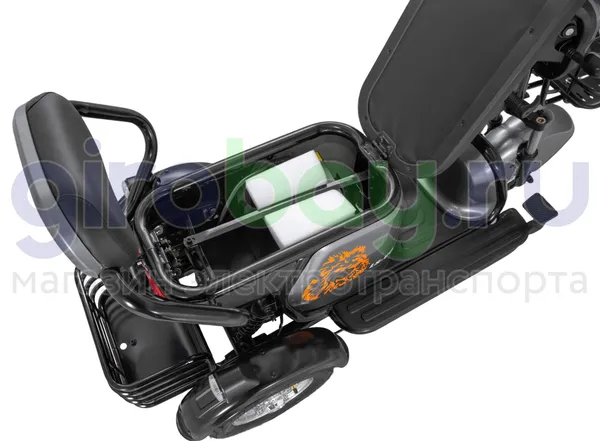 Электроскутер LS-CO KTX 1000W (60V/20Ah) - Серый фото №13
