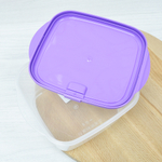 Контейнер 1,5л для СВЧ с клапаном "Lavender"