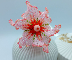 Резинка из бисера Ручной работы, цветочек