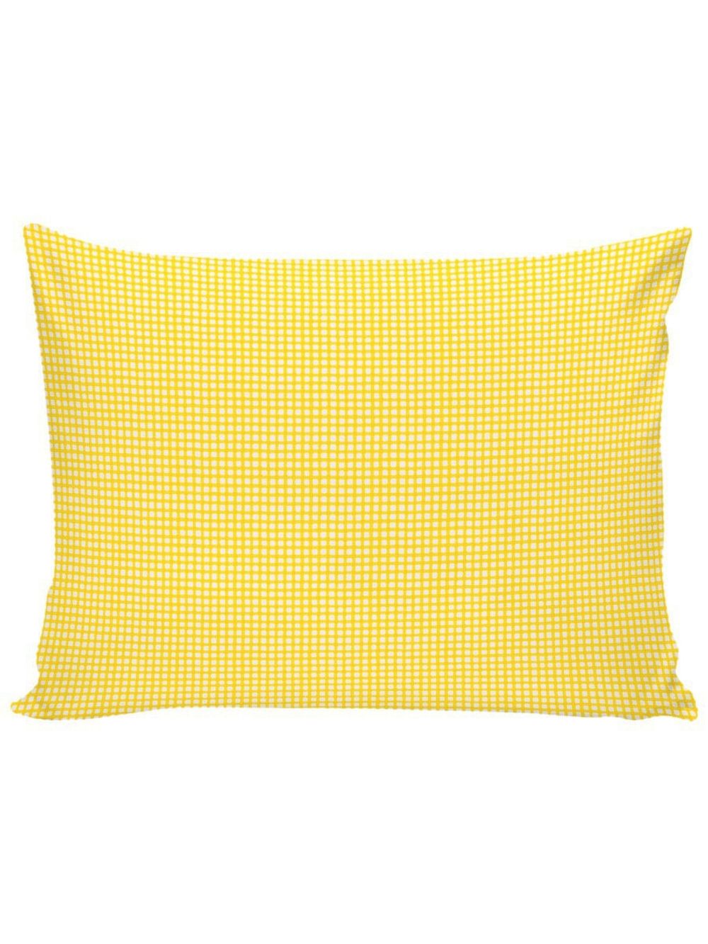 Постельное белье Сказка "Желтая клеточка" 1,5-сп Наволочка 50х70 см 1 шт Простынь на резинке 90х200 см Пододеяльник 145х215 см, перкаль