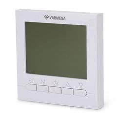 Термостат комнатный VARMEGA, VM19221, проводной, белый