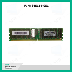 Оперативная память для сервера HP 2GB PC2-3200 SDRAM ,345114-051,345114-861,343057-B21, oem