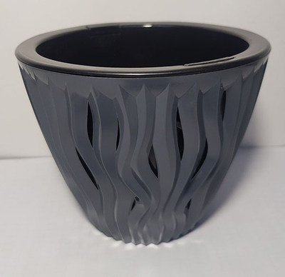 Кашпо "Вдохновение" 1,6л.(Антрацит)