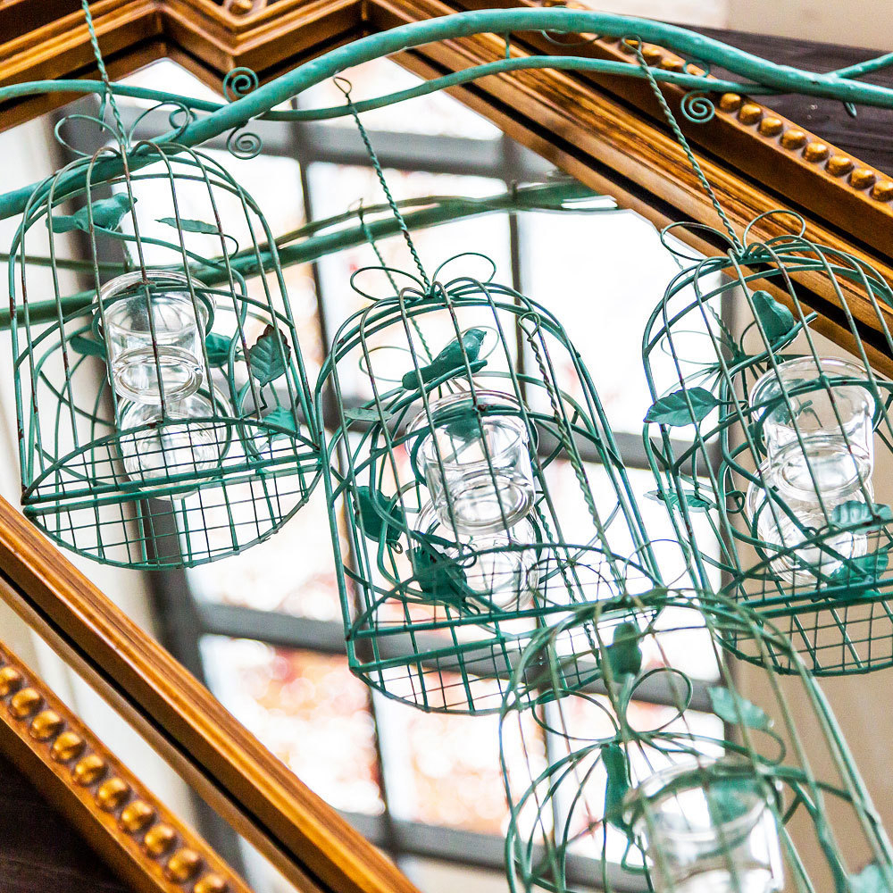 Панно-подсвечник Птичий квартет Объект Мечты