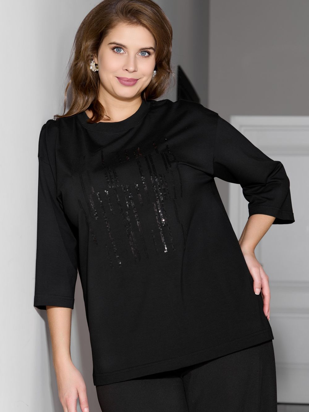 Футболка Майна-1 Виотекс ЧЁРНЫЙ