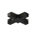 TR1104-BK Соединитель для шинопровода X-образный, черный