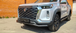 Бампер силовой передний/защита штатного бампера Changan Hunter Plus c защитой радиатора РИФ
